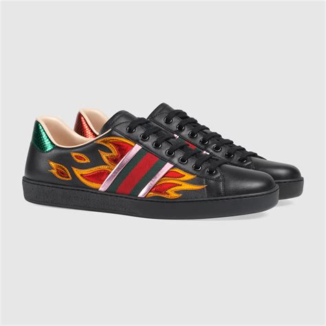 gucci ace flame grailed|Gucci ace shoes customer service.